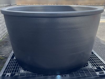 信楽焼　陶器風呂丸型φ1100×H600 陶器 風呂 信楽焼 丸型 制作　製造 販売 注文