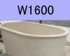 W1600　ちっちゃな壱番星　信楽焼　陶器　陶器風呂　販売 japanese bath
